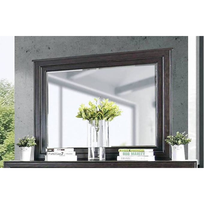 Furniture of America Argyros Espresso Mirror FOA-CM7315M