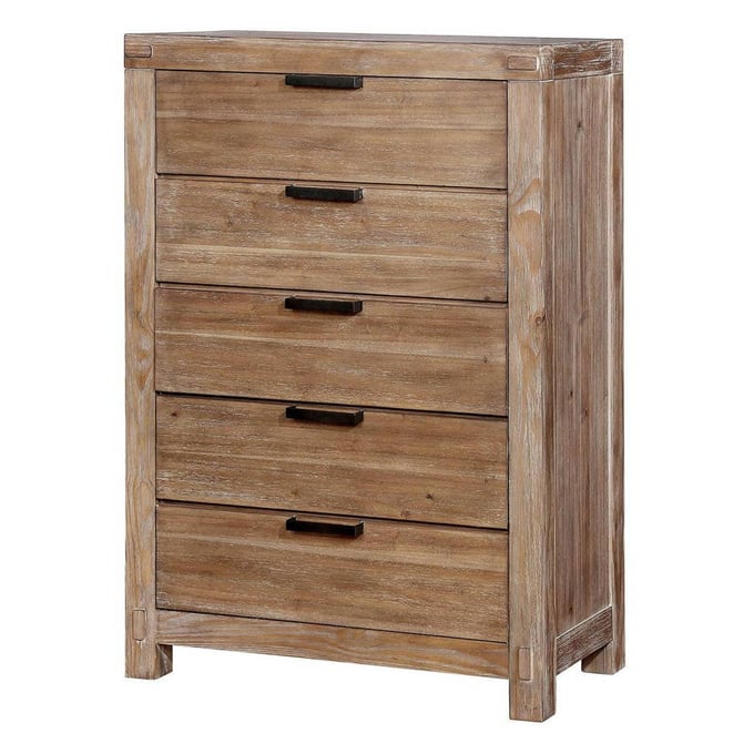 Furniture of America Wynton Light Oak Chest FOA-CM7360C