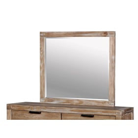 Furniture of America Wynton Light Oak Mirror