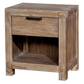 Furniture of America Wynton Light Oak Night Stand