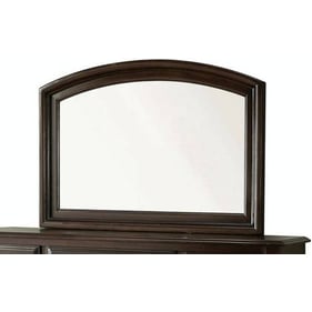 Furniture of America Litchville Brown Cherry Mirror