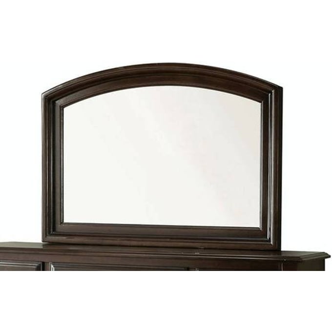 Furniture of America Litchville Brown Cherry Mirror FOA-CM7383M