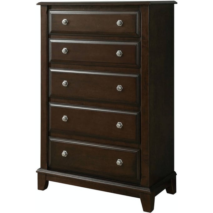 Furniture of America Litchville Brown Cherry Chest FOA-CM7383C