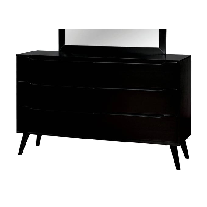 Furniture of America Lennart Black Dresser FOA-CM7386BK-D