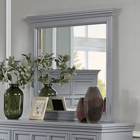 Furniture of America Castlile Gray Mirror