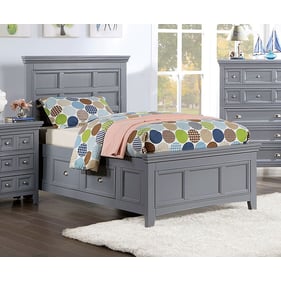 Furniture of America Castlile Gray Twin Bed