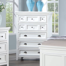 Furniture of America Castile White Chest