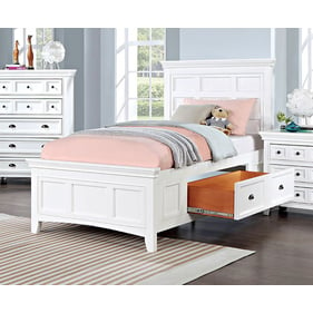 Furniture of America Castile White Twin Bed