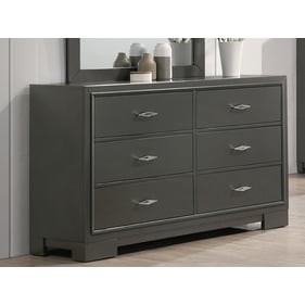 Furniture of America Alison Dark Walnut Dresser