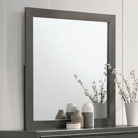 Furniture of America Alison Dark Walnut Mirror