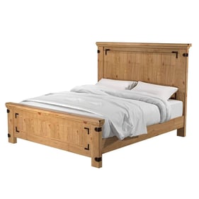 Furniture of America Pioneer Weathered Elm King Bed