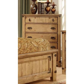 Furniture of America Pioneer Weathered Elm Chest