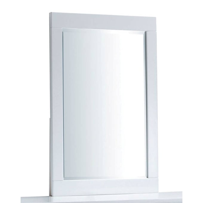 Furniture of America Christie White Gloss Mirror FOA-CM7550M