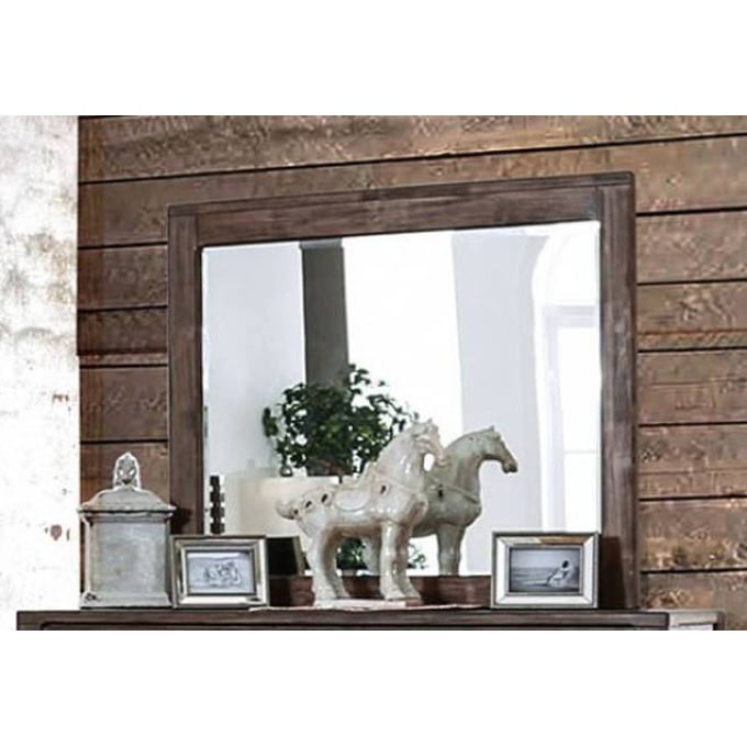 Furniture of America Hankinson Natural Tone Mirror FOA-CM7576M