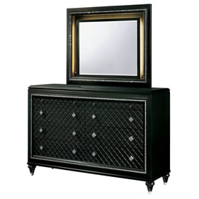 Furniture Of America Demetria Metallic Gray Dresser And Mirror