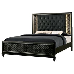 Furniture of America Demetria Metallic Gray King Bed