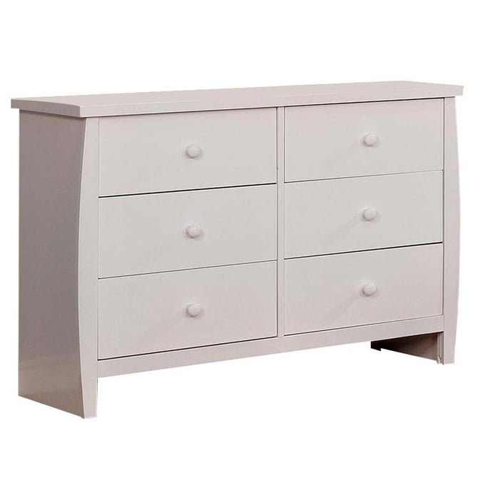 Furniture of America Marlee White Dresser FOA-CM7651WH-D