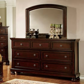 Furniture of America Northville Dresser and Mirror