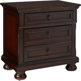 Furniture Of America Northville Dark Cherry Night Stand