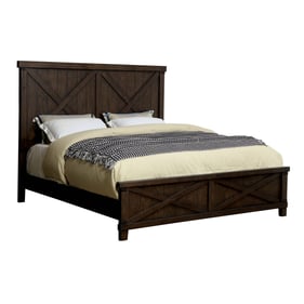 Furniture of America Bianca Dark Walnut King Bed