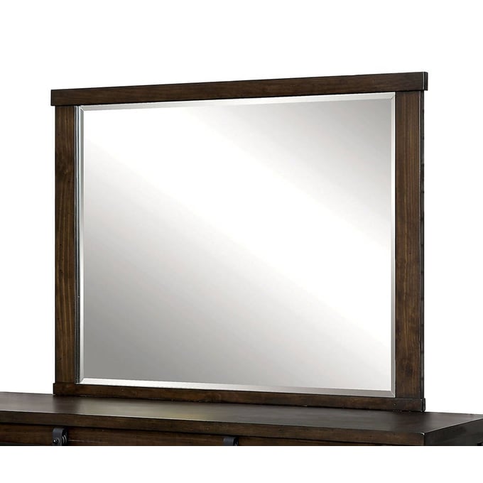 Furniture of America Bianca Dark Walnut Mirror FOA-CM7734M