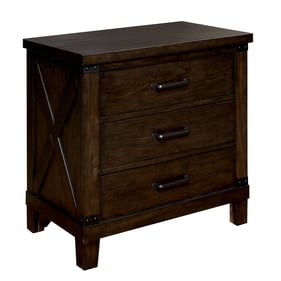 Furniture of America Bianca Dark Walnut Night Stand