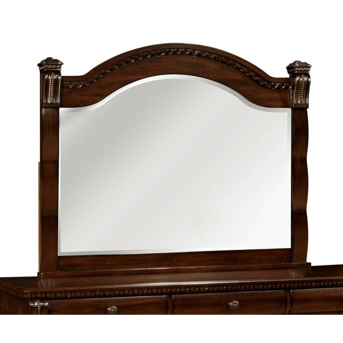 Furniture of America Burleigh Cherry Mirror FOA-CM7791M