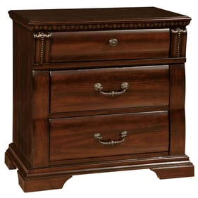 Furniture of America Burleigh Cherry Night Stand