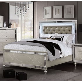 Furniture of America Manar Silver Queen Bed