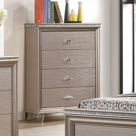 Furniture of America Allie Rose Gold Chest