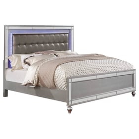 Furniture Of America Brachium Silver Queen Bed