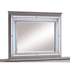 Furniture of America Bellanova Silver Mirror