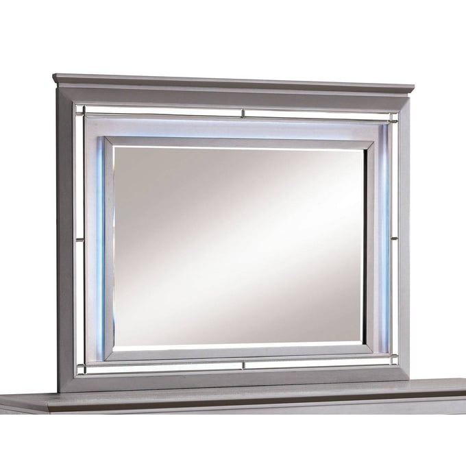 Furniture of America Bellanova Silver Mirror FOA-CM7979SV-M