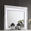 Mirror w/ LED Lights, White