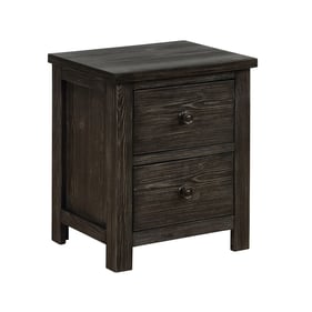 Furniture of America Regensburg Dark Gray Night Stand