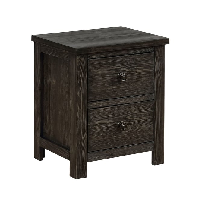 Furniture of America Regensburg Dark Gray Night Stand FOA-7169N