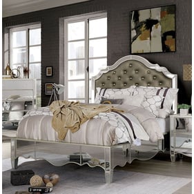 Furniture Of America Eliora Silver Queen Bed