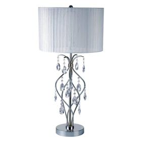 Furniture of America Xia White Table Lamp