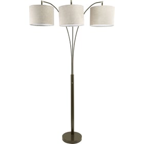 Furniture of America Fanny Brown 80 Inch Floor Lamp