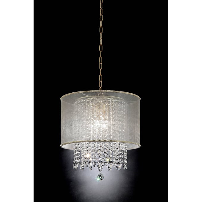 Furniture of America Ana Gold Ceiling Lamp FOA-L9154H