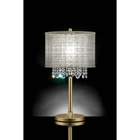 Furniture of America Ana Gold Table Lamp