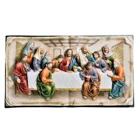 Furniture of America Homili Multi Last Supper Plaque