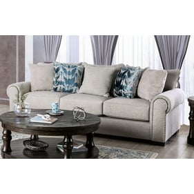 Furniture of America Laredo Beige Sofa