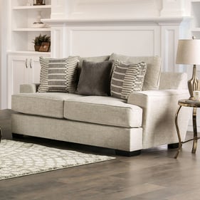 Furniture of America Holborn Beige Loveseat