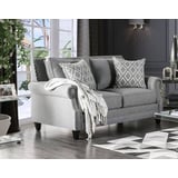 Furniture of America - Verne 2 Piece Sofa Set in Bluish Gray - SM8330-SF-LV  — GreatFurnitureDeal