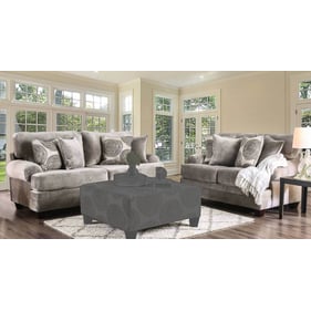 Furniture of America Bonaventura Gray 2pc Living Room Set