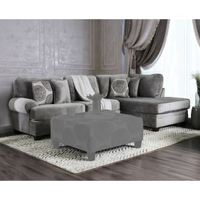 Furniture of America Bonaventura Gray Sectional