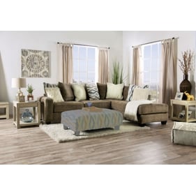 Furniture of America Kempston Brown Sectional