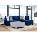 Sectional, Navy