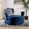 Swivel Chair, Navy